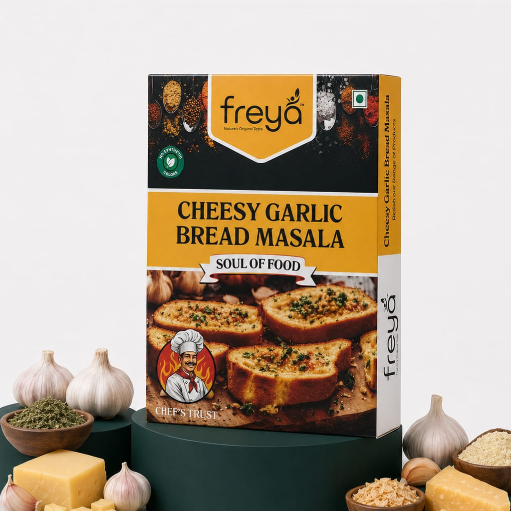 Cheesy Garlic Bread Masala