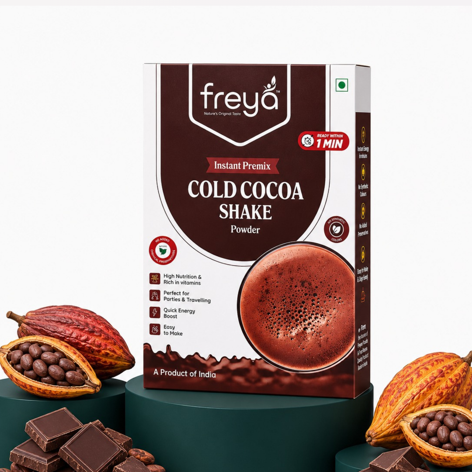 Instant Cold Cocoa Shake Powder
