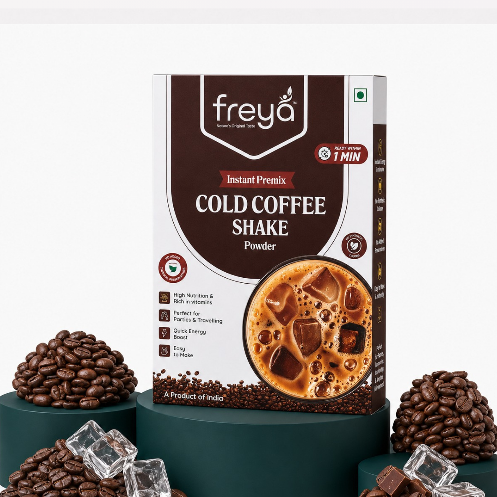 Instant Cold Coffee Shake Powder
