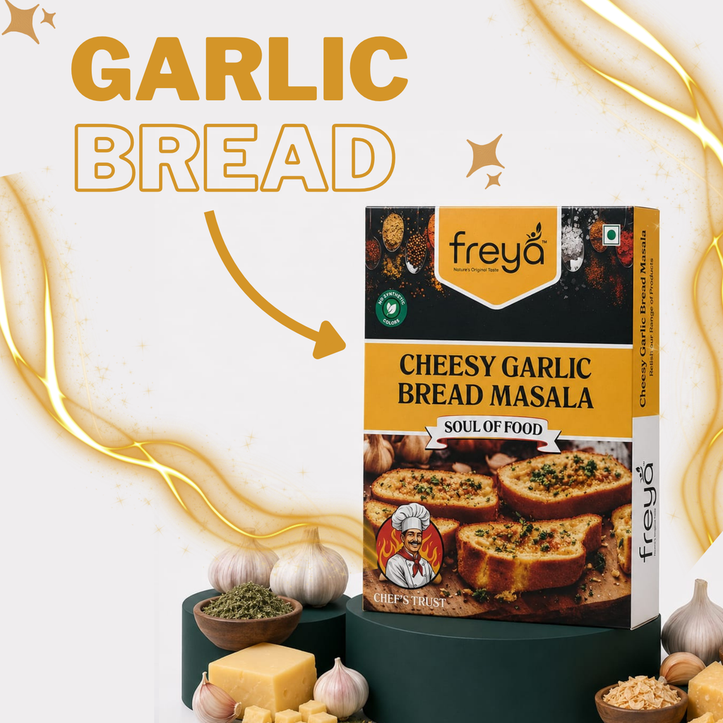 Cheesy Garlic Bread Masala