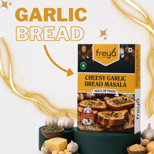 Cheesy Garlic Bread Masala