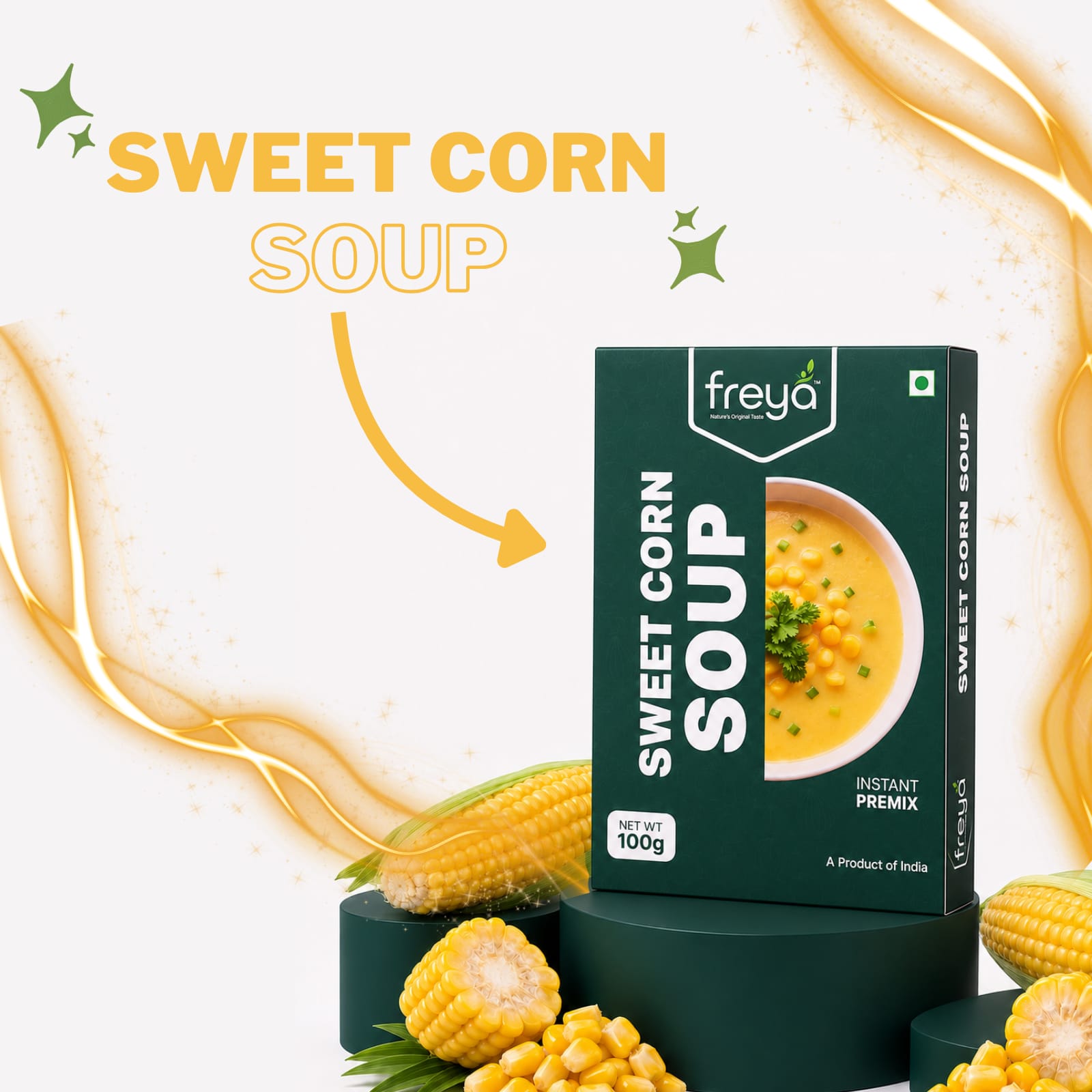 Instant Sweet Corn Soup Powder