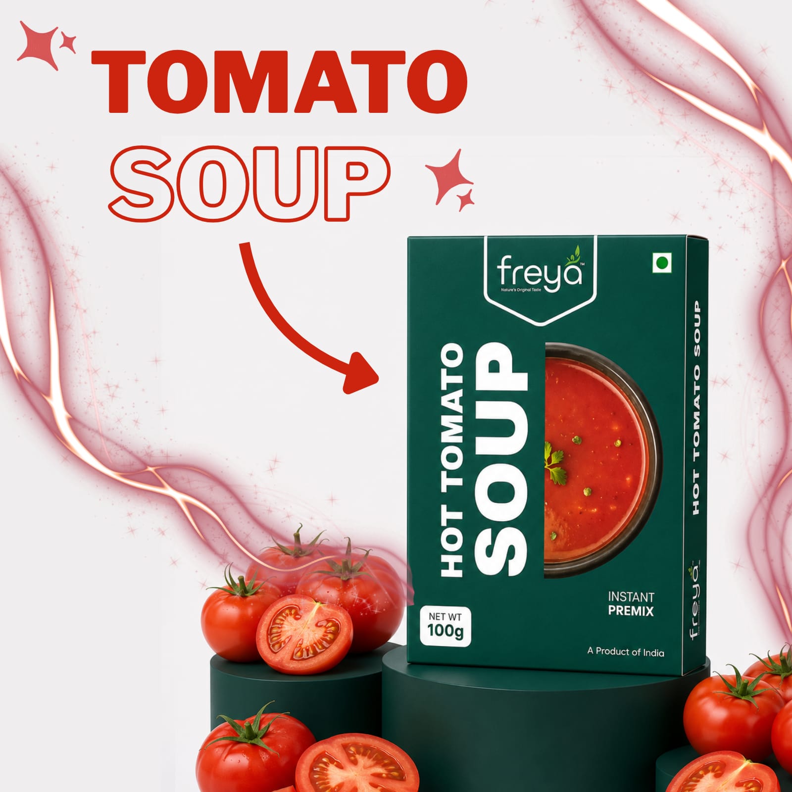 Instant Hot Tomato Soup Powder
