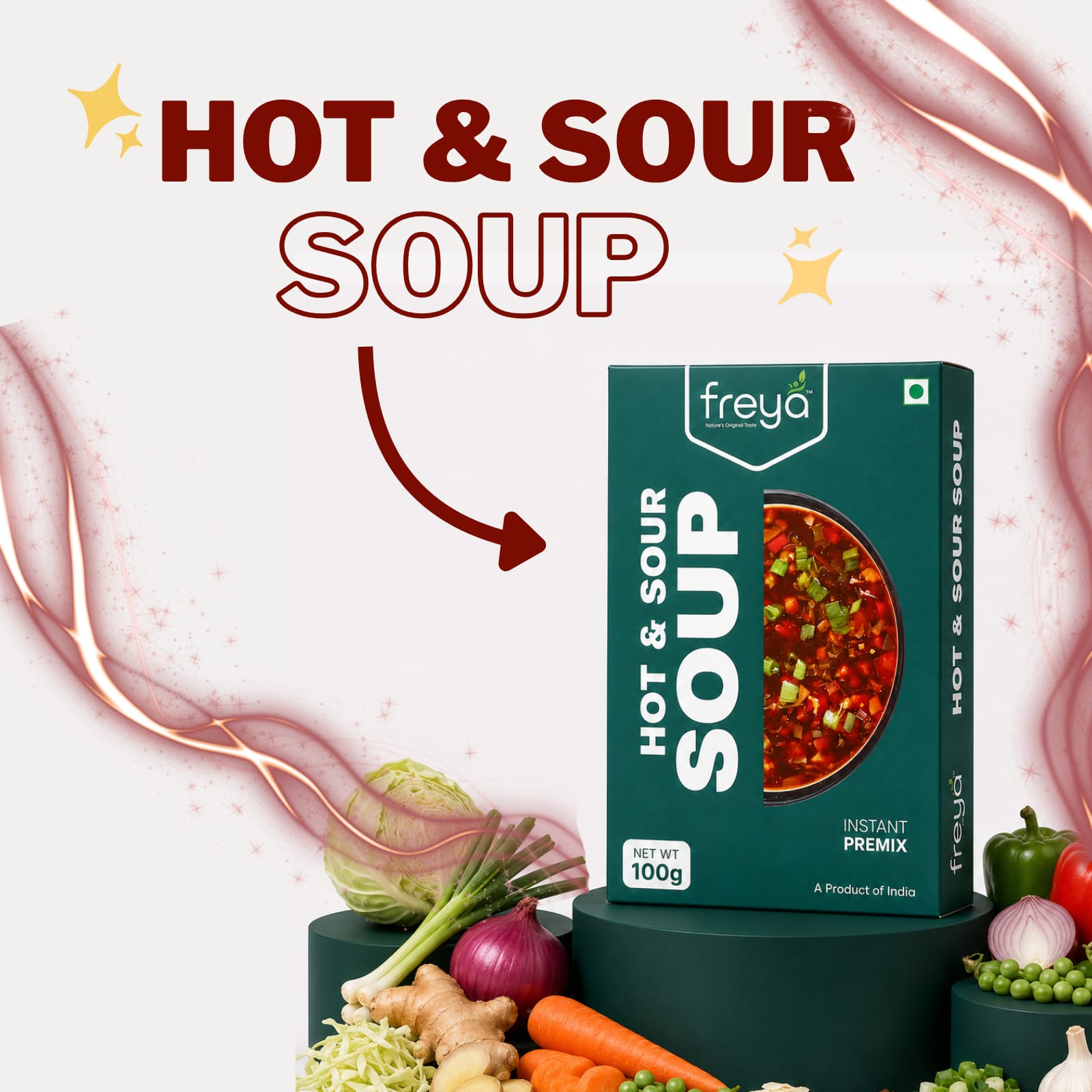 Instant Hot & Sour Soup Powder