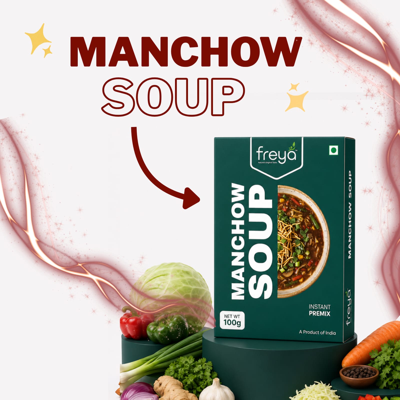Instant Manchow Soup Powder