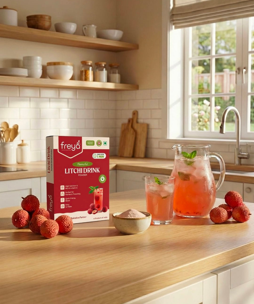 Instant Litchi Drink Powder
