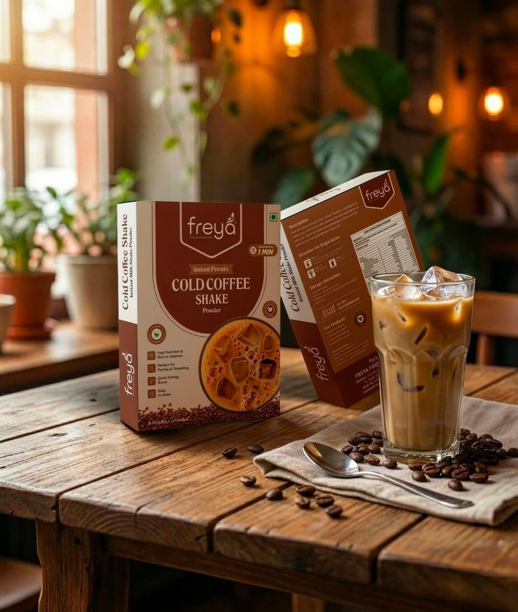 Instant Cold Coffee Shake Powder