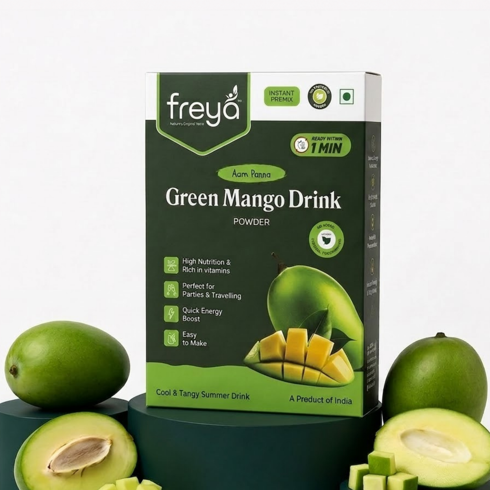 Instant Green Mango Drink Powder