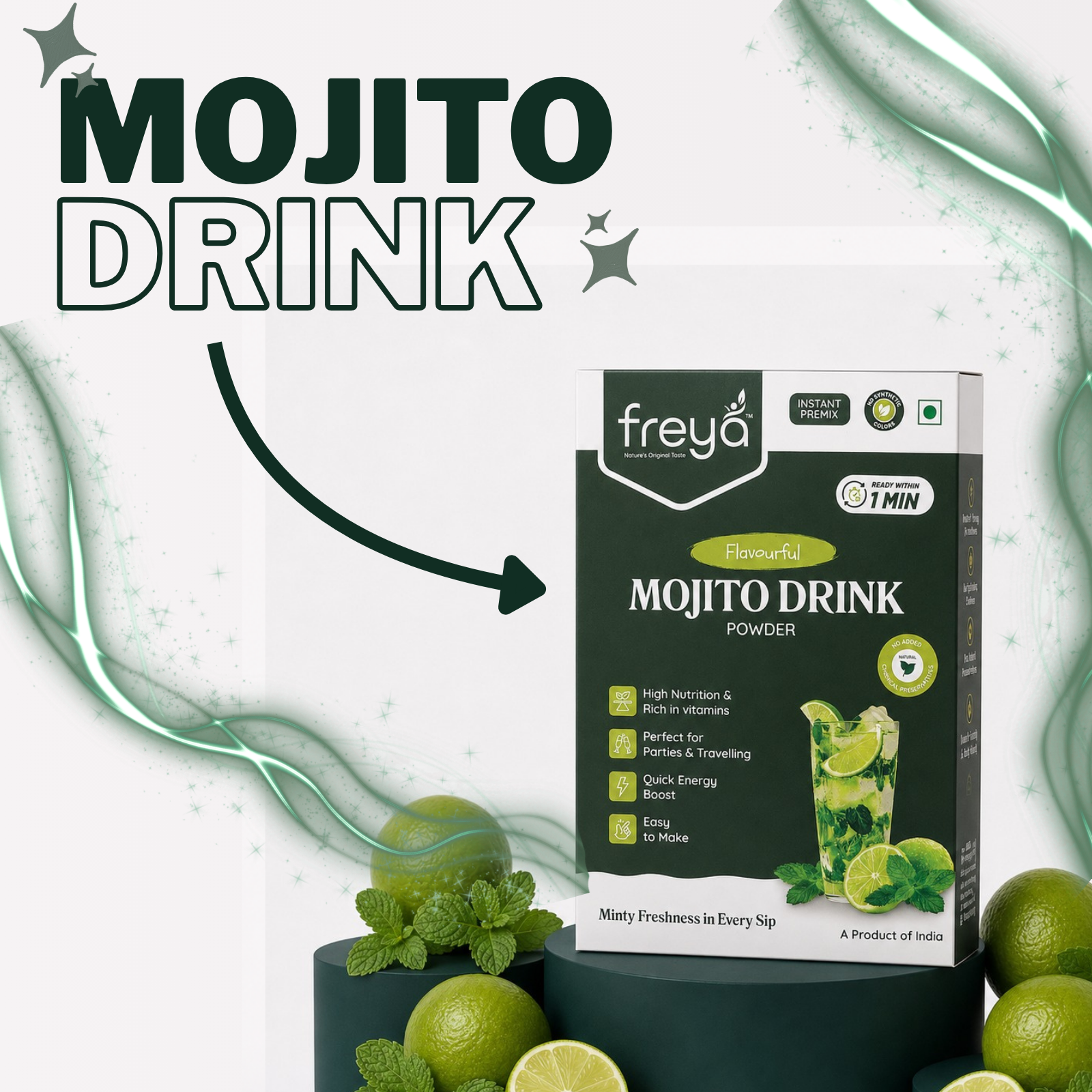 Instant Mojito Drink Powder