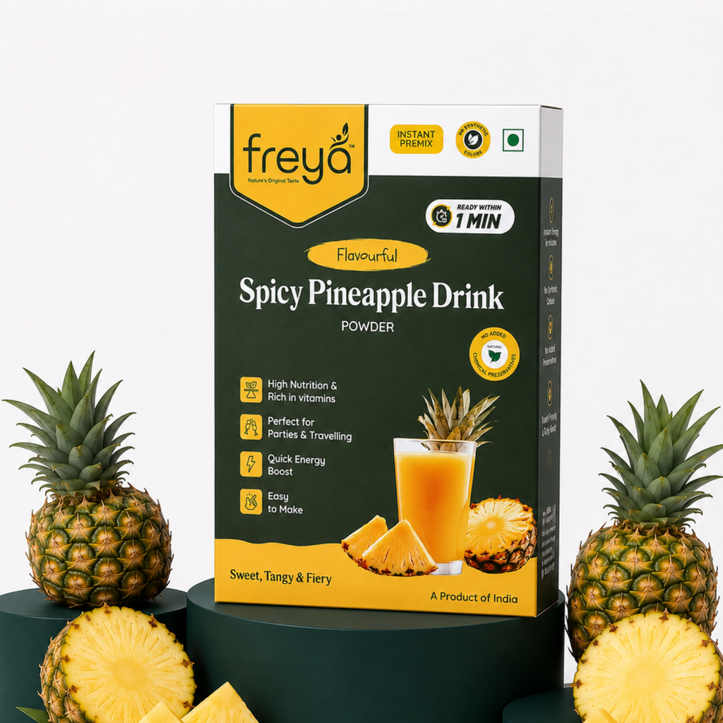 Instant Spicy Pineapple Drink Powder